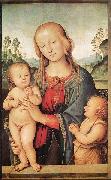 Madonna with Child and the Infant St John Pietro Perugino